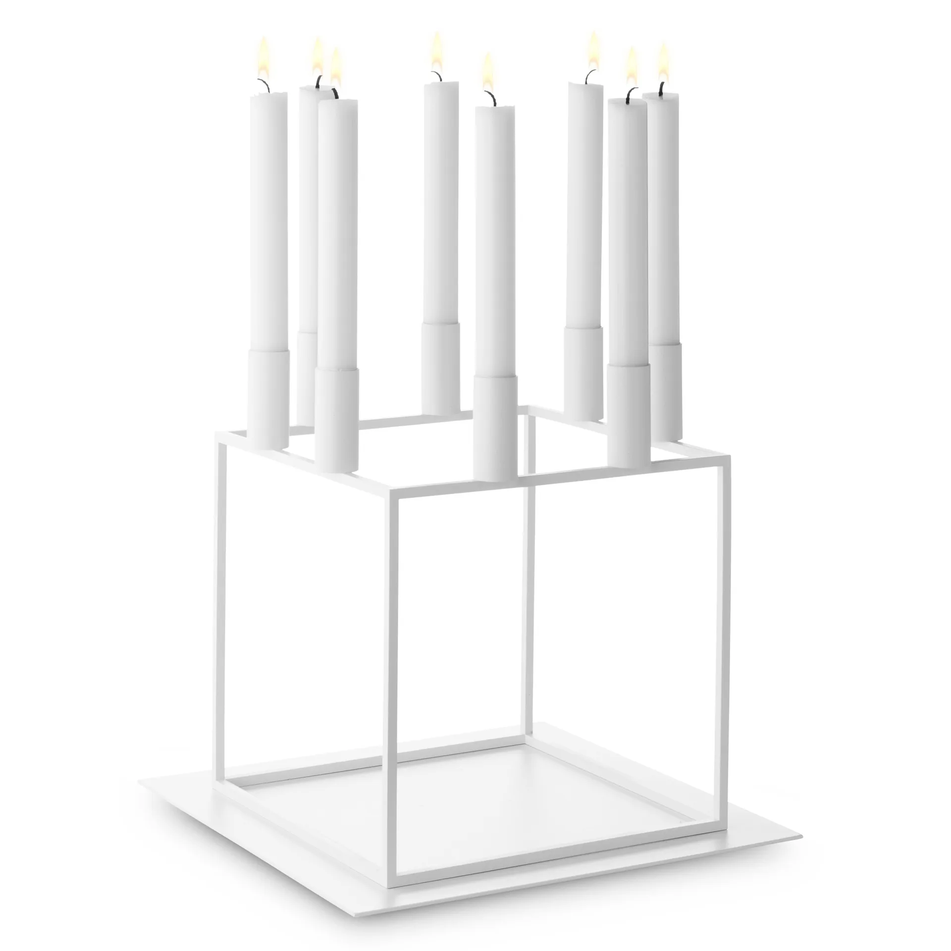 Base for the Kubus 8 candle holder, white Audo Copenhagen