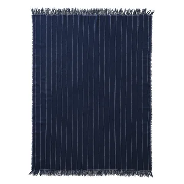 Battus throw 130x185 cm - Indigo - Audo Copenhagen