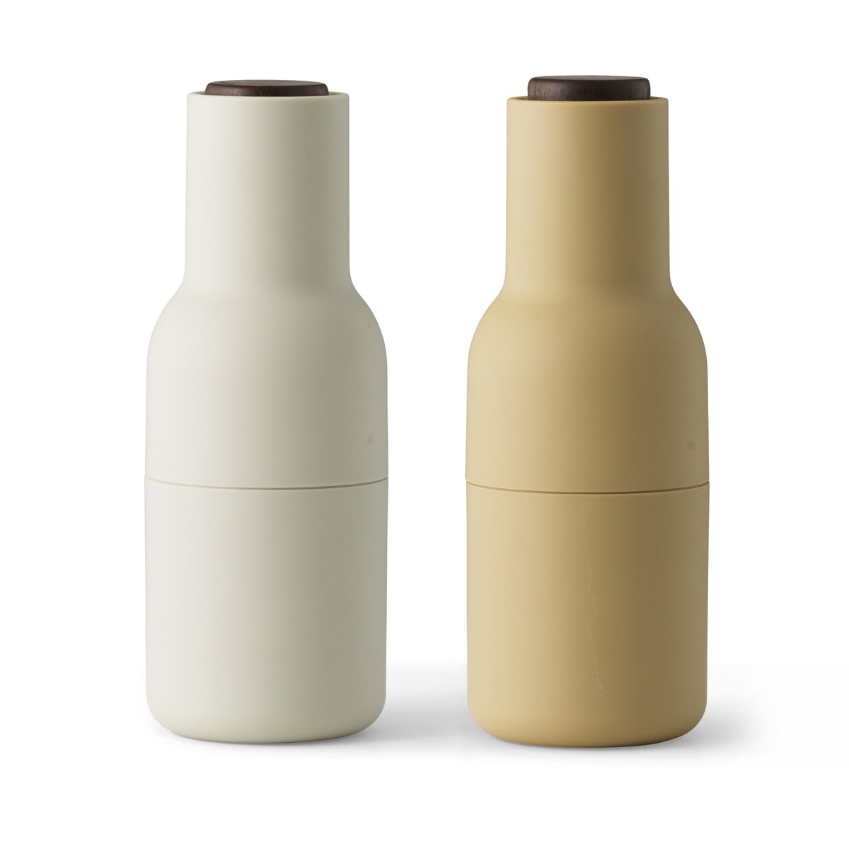 Audo Copenhagen Bottle Grinder spice mill 2-pack Barley-walnut