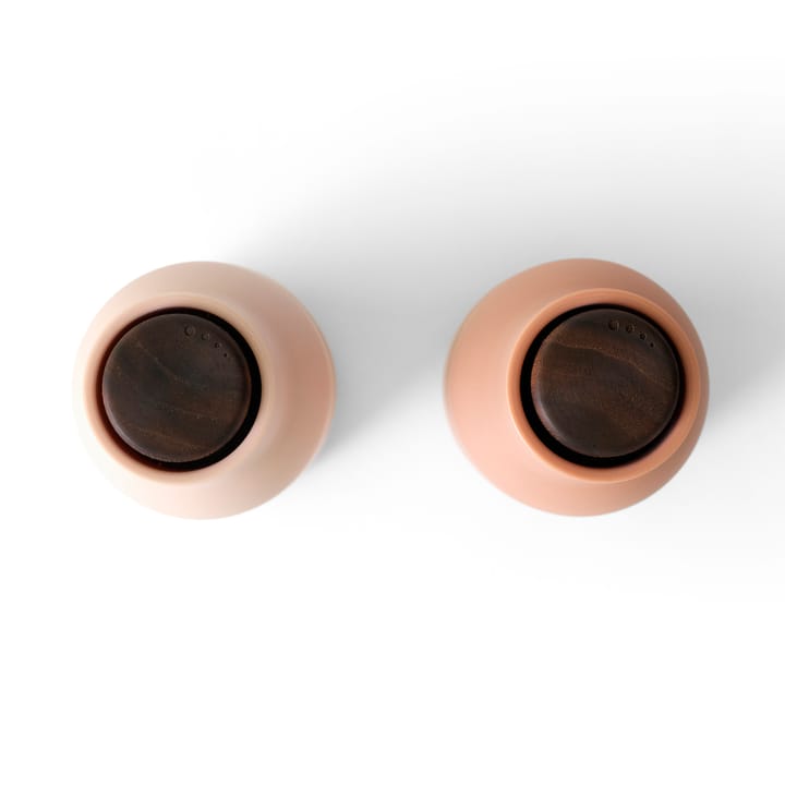 Bottle Grinder spice mill 2-pack - nudes (wallnutslid) - Audo Copenhagen