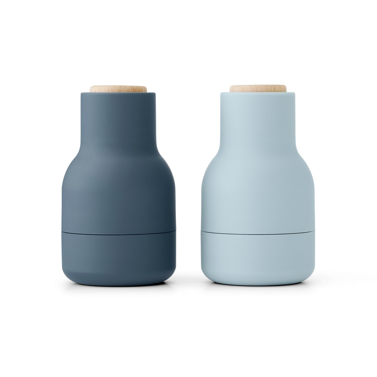 Audo Copenhagen Bottle Grinder spice mill - small 2-pack Blues-beech