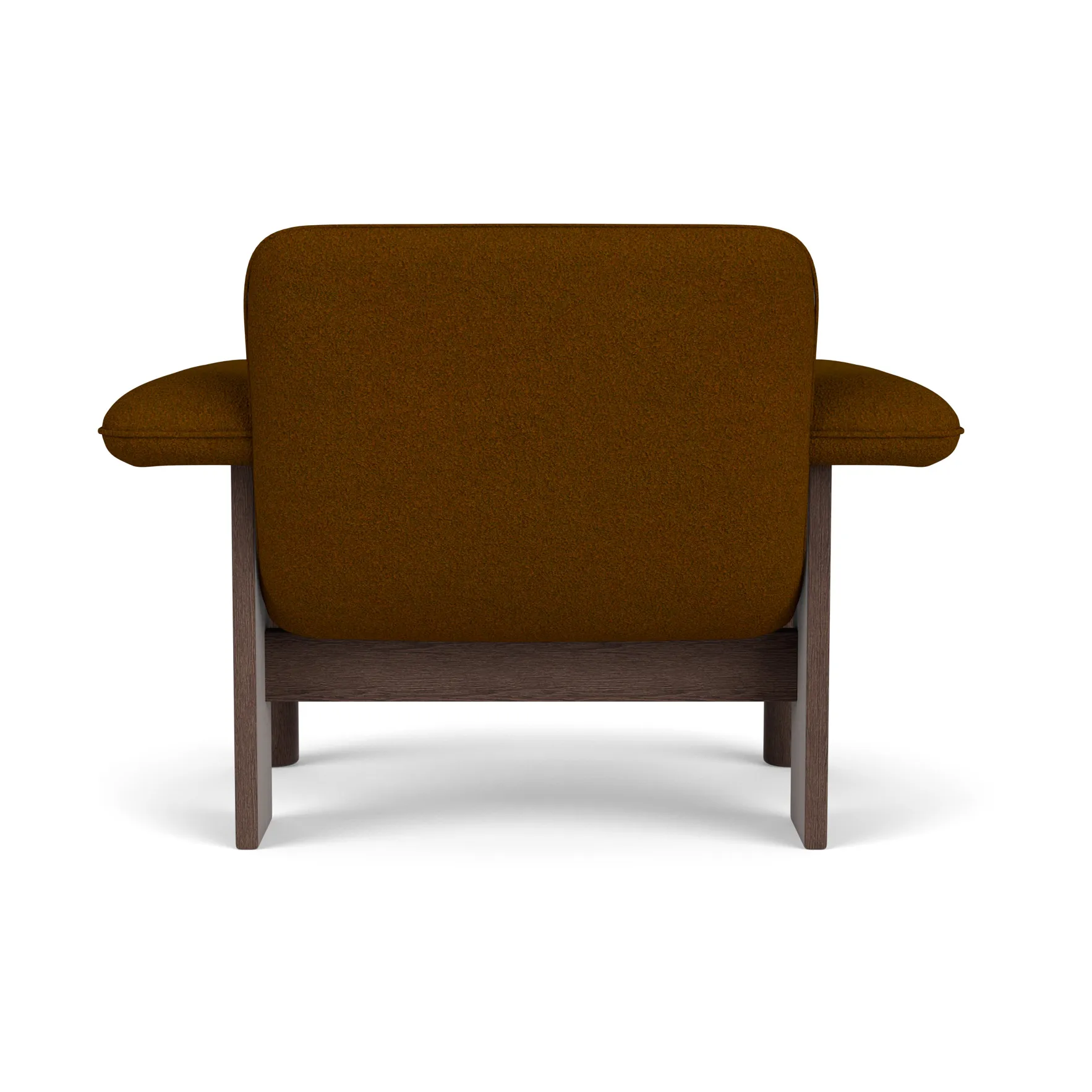 Brasilia armchair low back, Dark oak-Baru 0450 Audo Copenhagen