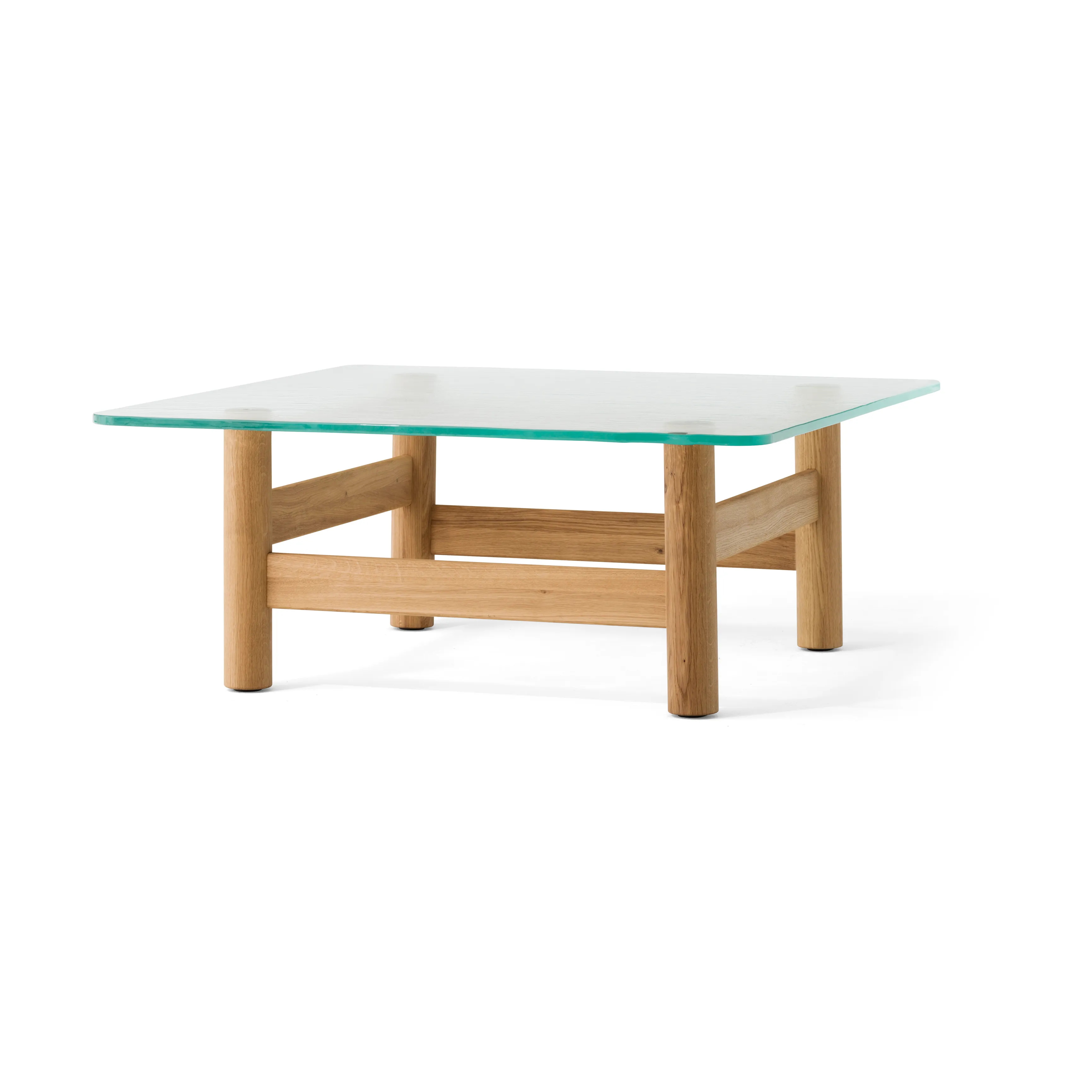 Brasilia coffee table 100x100 cm from Audo Copenhagen - NordicNest.com