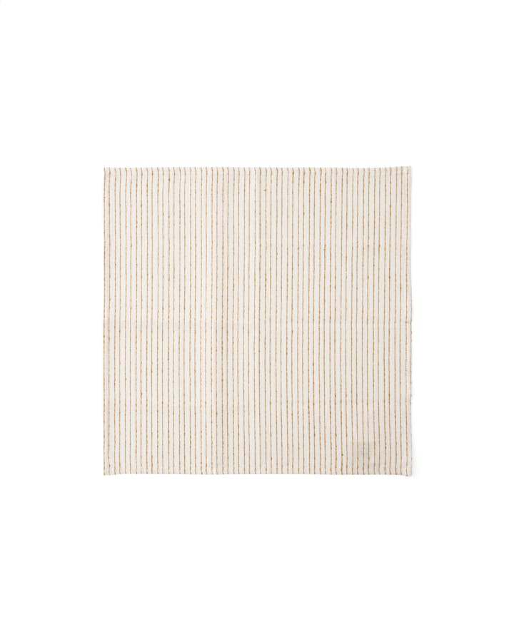 Byasa linen napkin 45x45 cm, Ochre Audo Copenhagen