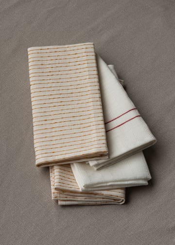 Byasa linen napkin 45x45 cm - Ochre - Audo Copenhagen