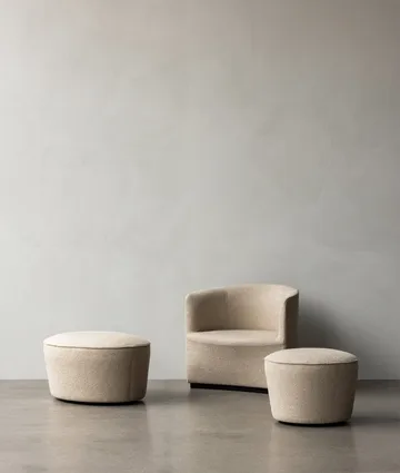 Cairn pouf Ø60 cm - Bouclé 02 - Audo Copenhagen