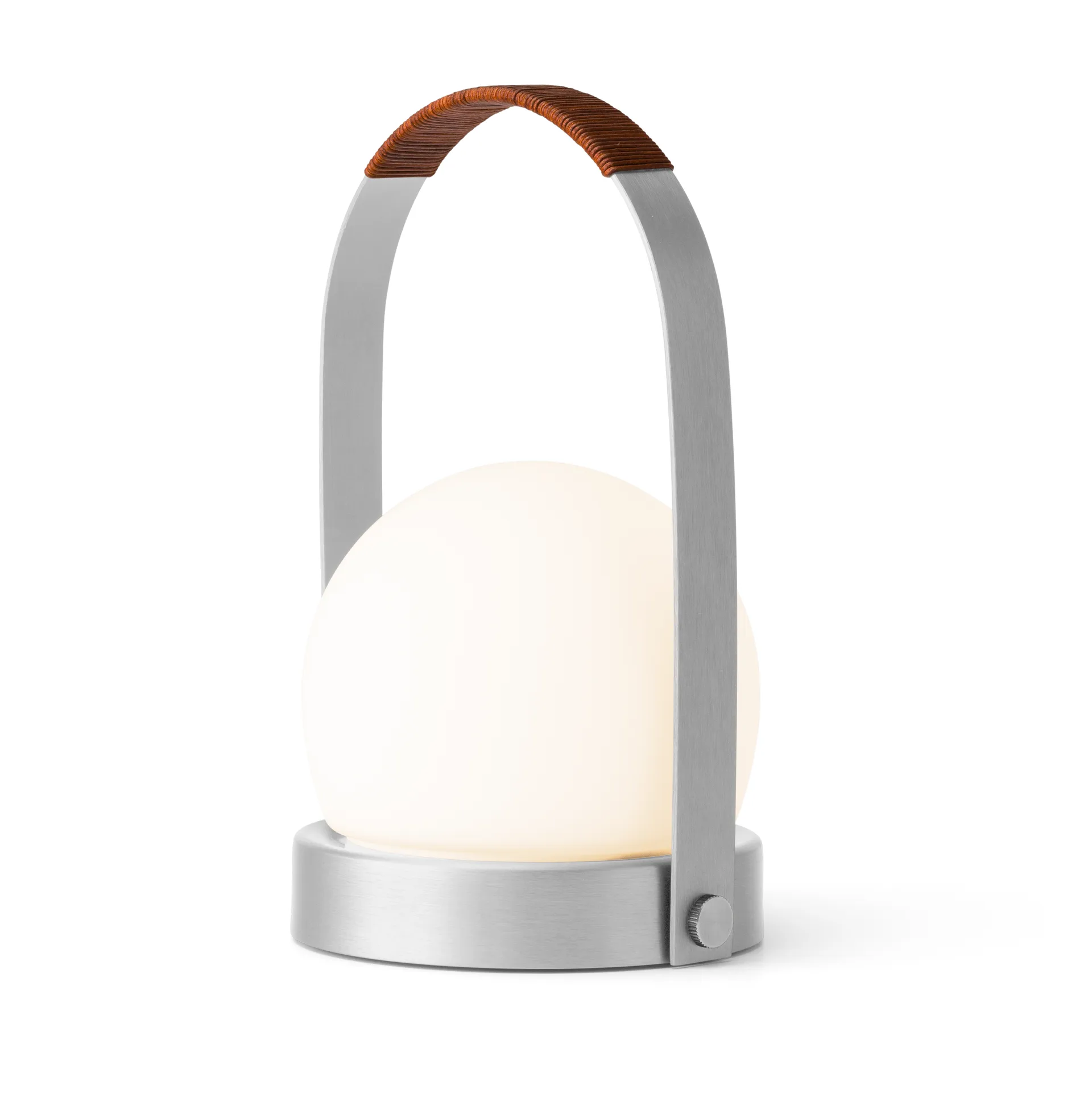 Carrie portable table lamp, Brushed aluminium Audo Copenhagen