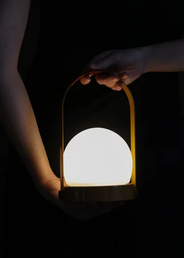 Carrie portable table lamp - Golden brown - Audo Copenhagen