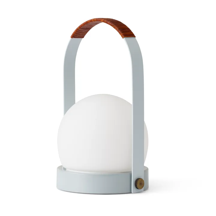 Carrie portable table lamp - Linen blue - Audo Copenhagen