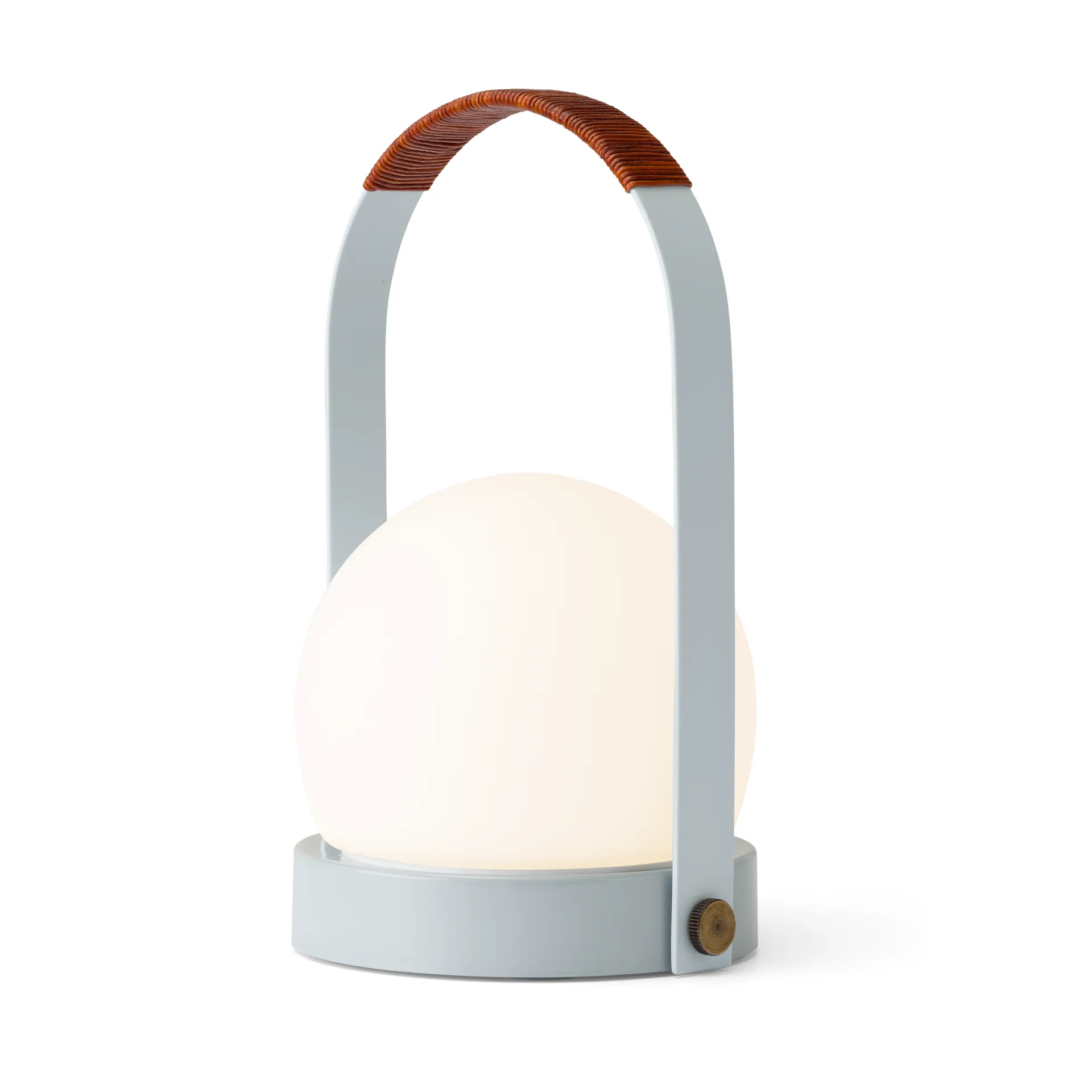 Carrie portable table lamp, Linen blue Audo Copenhagen