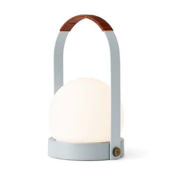 Carrie portable table lamp - Linen blue - Audo Copenhagen