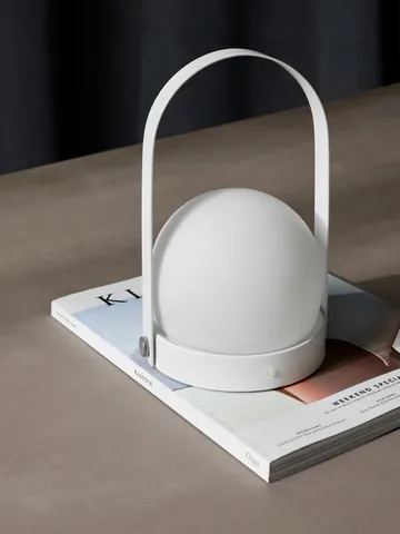 Carrie portable table lamp - White - Audo Copenhagen
