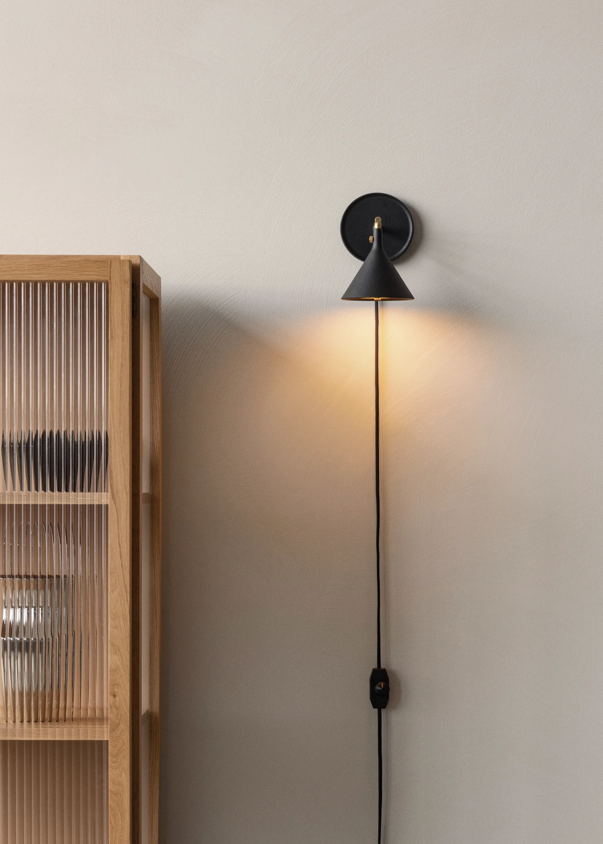 Cast Sconce wall lamp, Black Audo Copenhagen