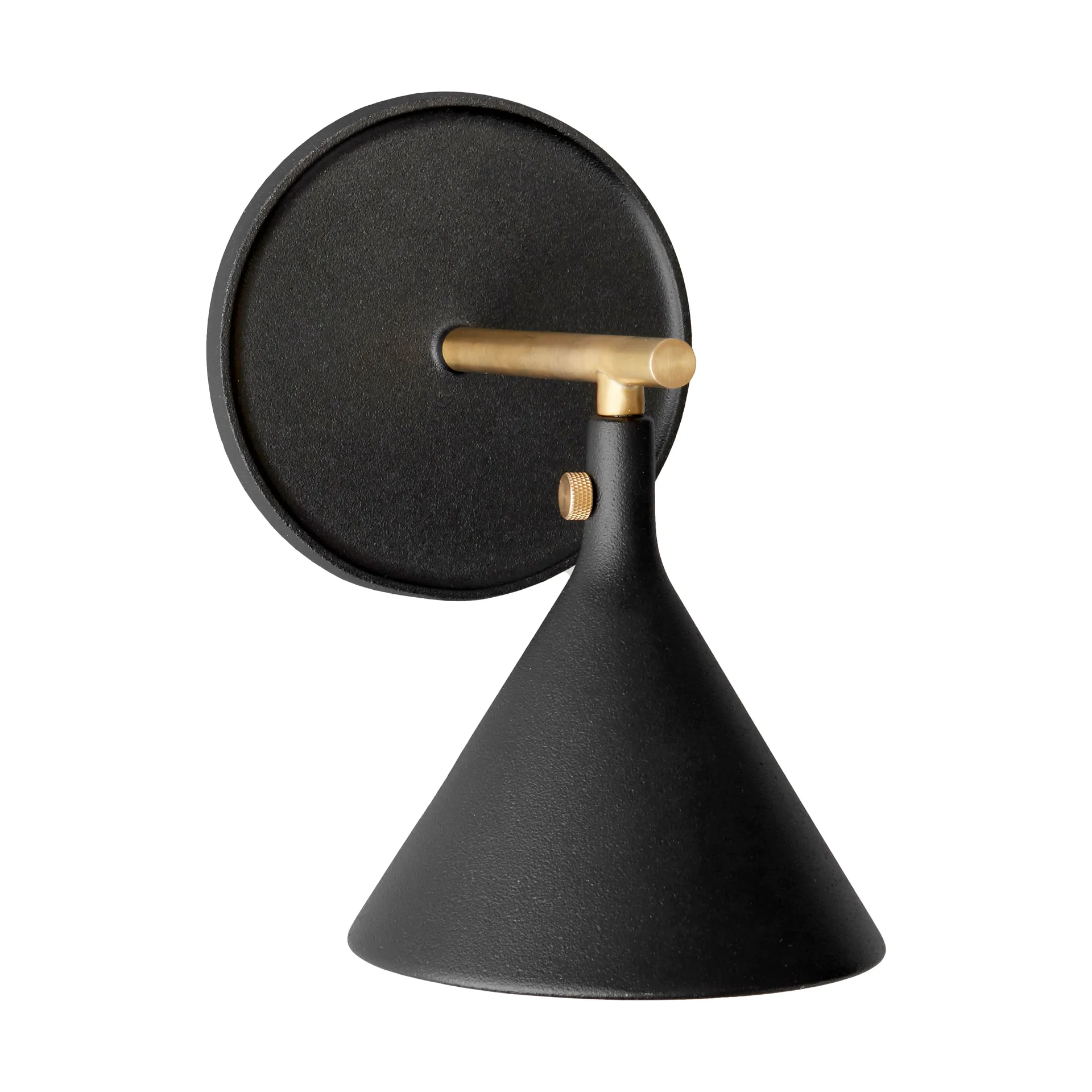 Cast Sconce wall lamp diffuser fast installation, Black Audo Copenhagen