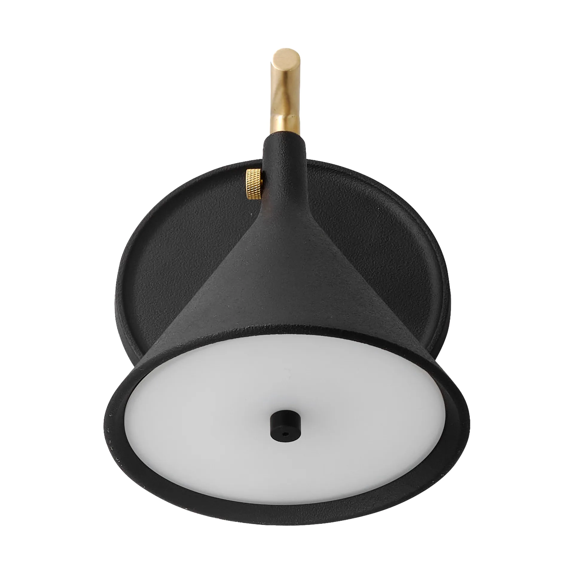 Cast Sconce wall lamp diffuser fast installation, Black Audo Copenhagen