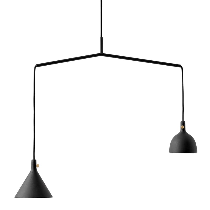 Cast shape 4 pendant lamp, black Audo Copenhagen