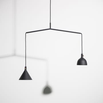 Cast shape 4 pendant lamp - black - Audo Copenhagen