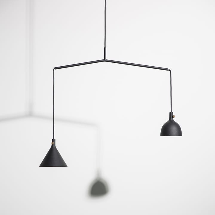 Cast shape 4 pendant lamp, black Audo Copenhagen