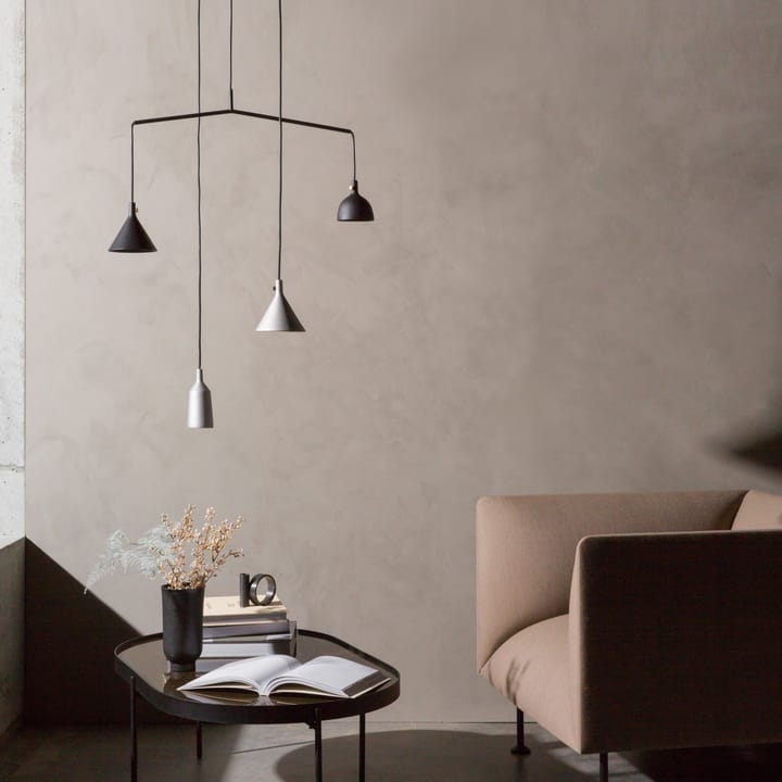 Cast shape 4 pendant lamp, black Audo Copenhagen