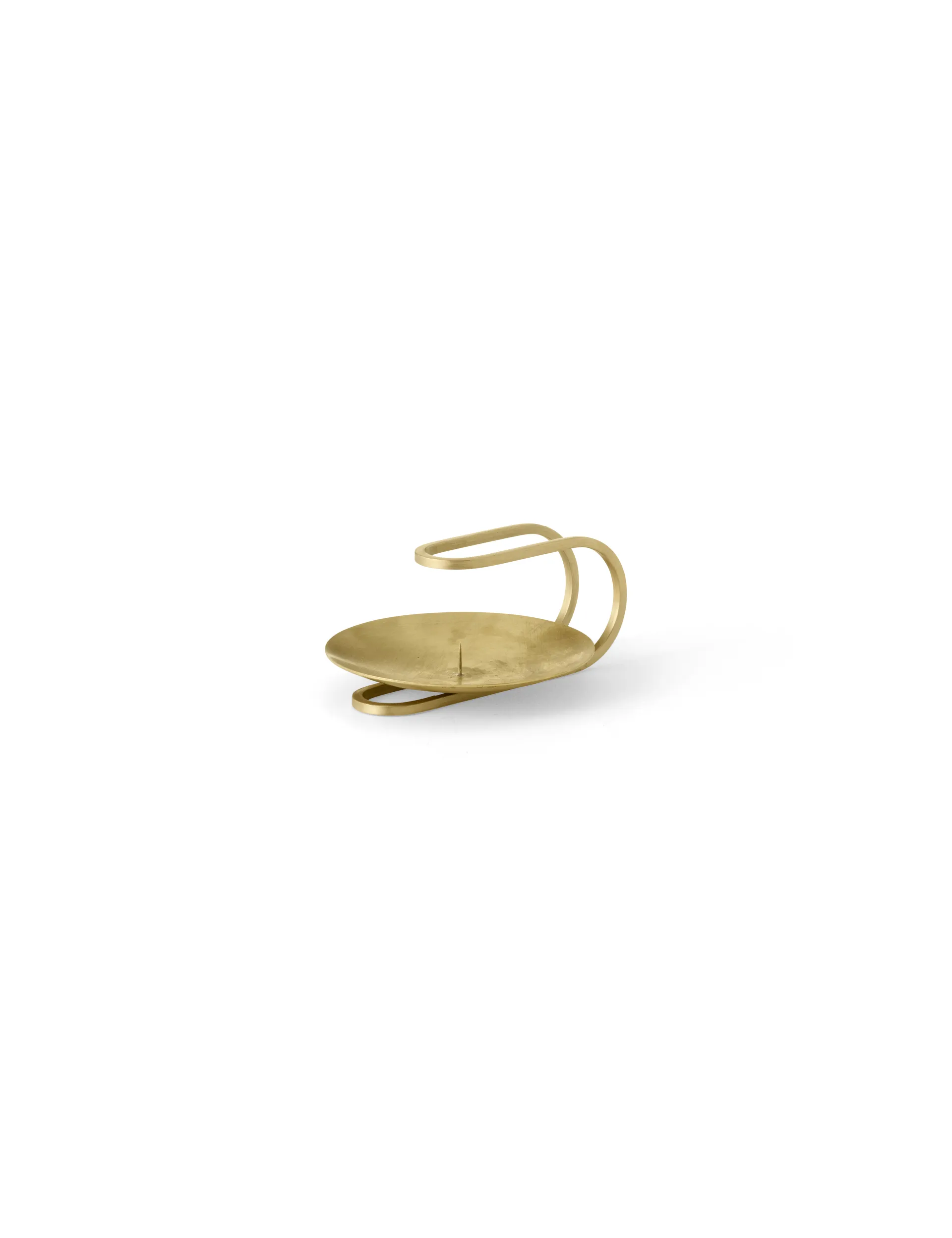 Clip candlestick 5 cm, Brass Audo Copenhagen