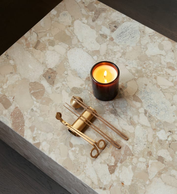 Clip care kit candle 4 pieces, Brass Audo Copenhagen