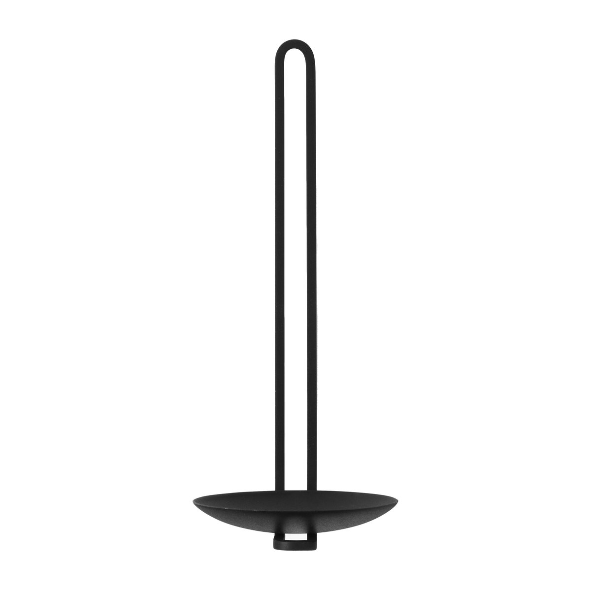 Audo Copenhagen Clip tealight holder wall 20 cm Black