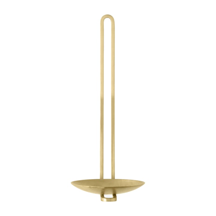 Clip tealight holder wall 20 cm - Brass - Audo Copenhagen