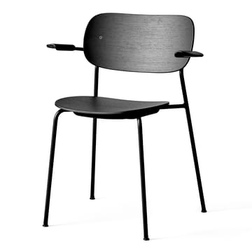 Co Chair dining chair with armrest - Black oak - Audo Copenhagen