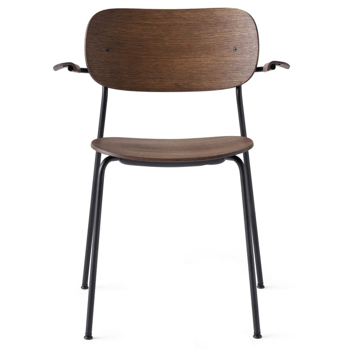 Co Chair dining chair with armrest - Dark stained oak - Audo Copenhagen