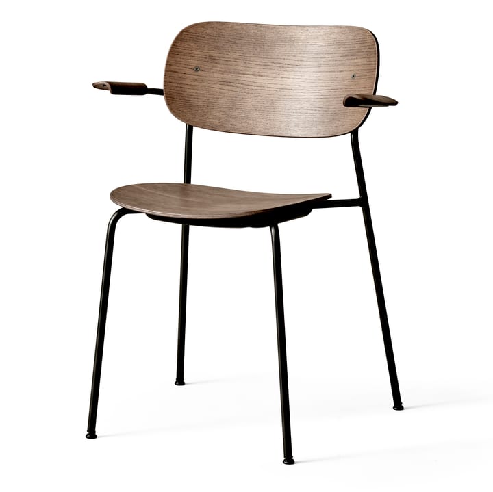 Co Chair dining chair with armrest - Dark stained oak - Audo Copenhagen