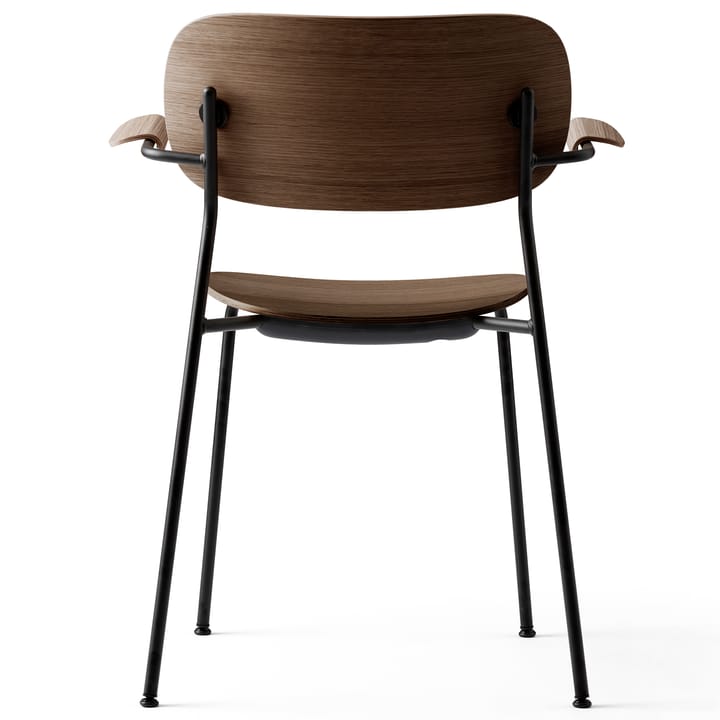 Co Chair dining chair with armrest - Dark stained oak - Audo Copenhagen