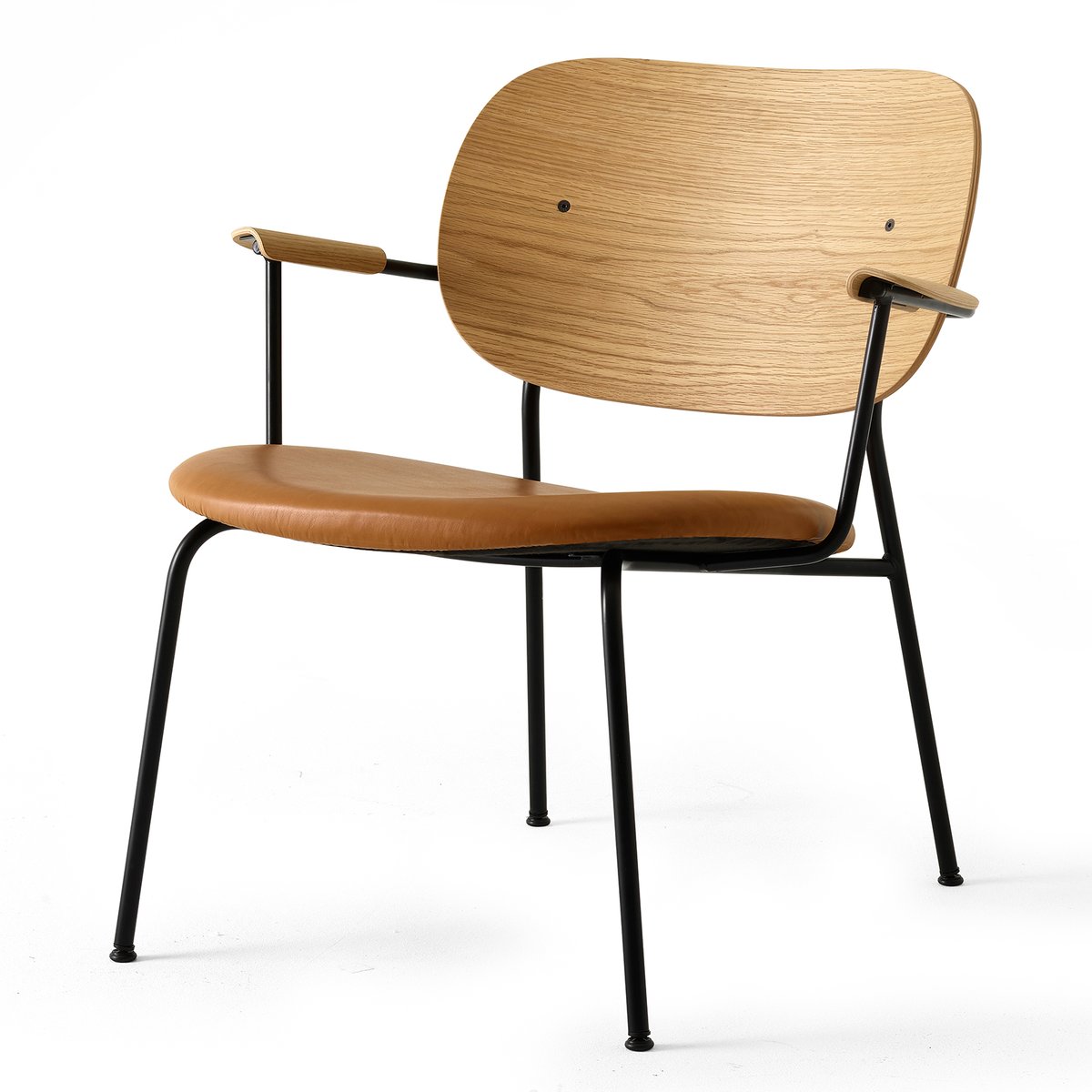 Audo Copenhagen Co Chair lounge chair Oak | Scandinavian Design | Chairs | Brown