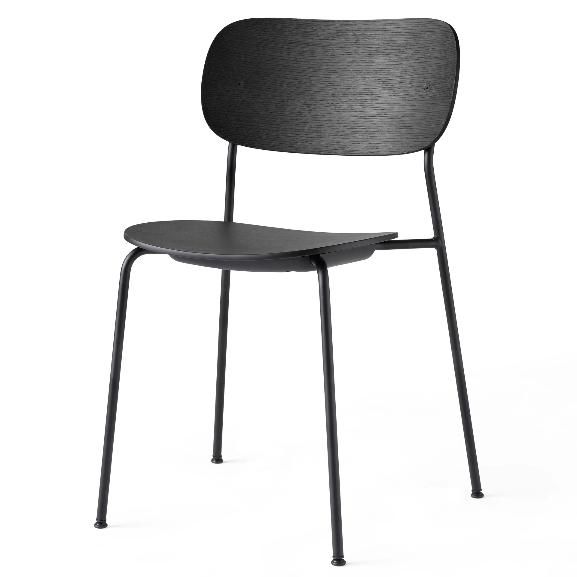 Co dining chair black legs, Black oak Audo Copenhagen