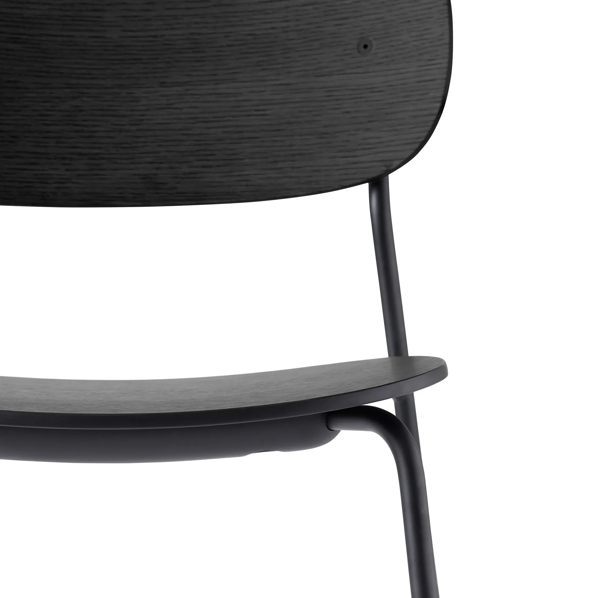 Co dining chair black legs, Black oak Audo Copenhagen