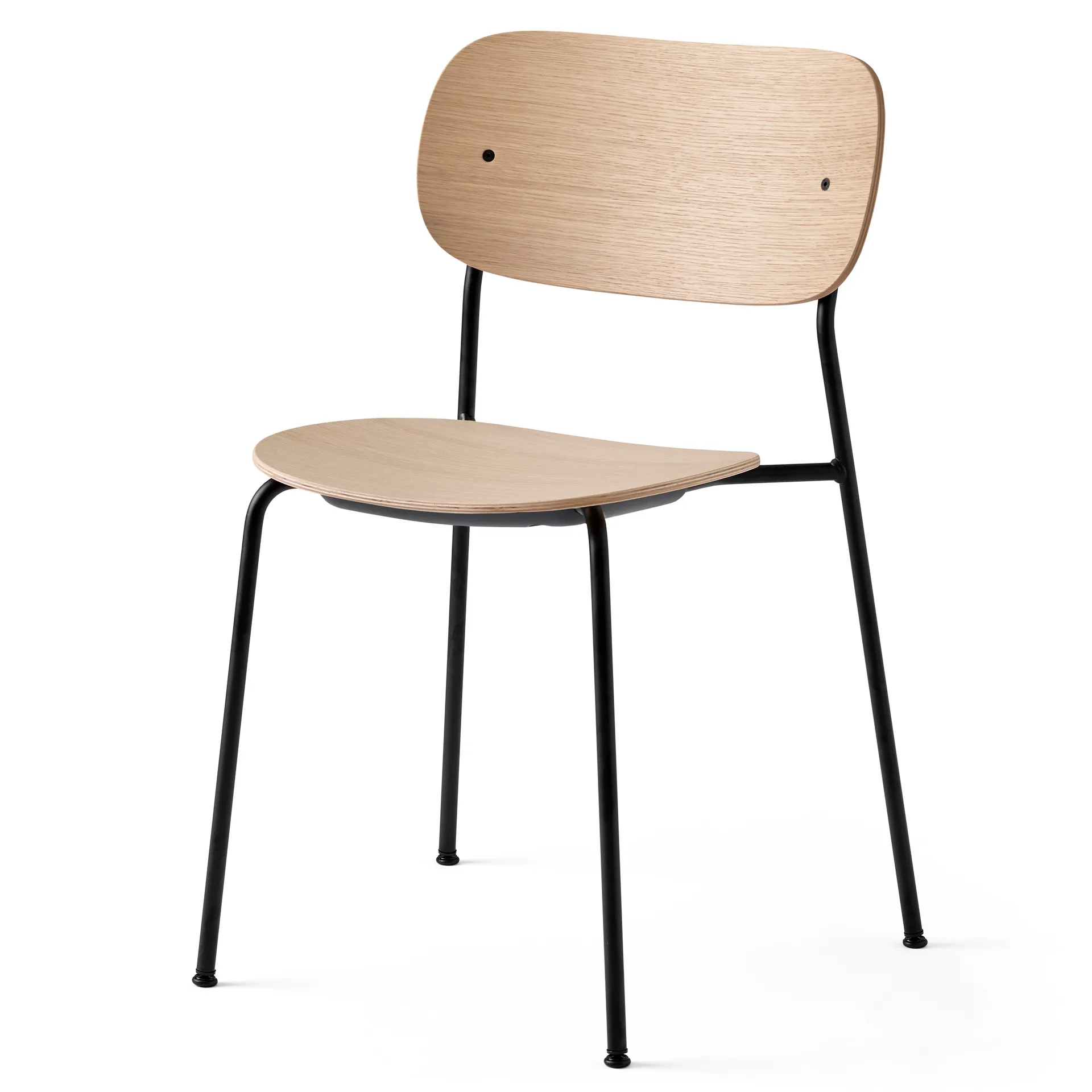 Co dining chair black legs, Oak Audo Copenhagen