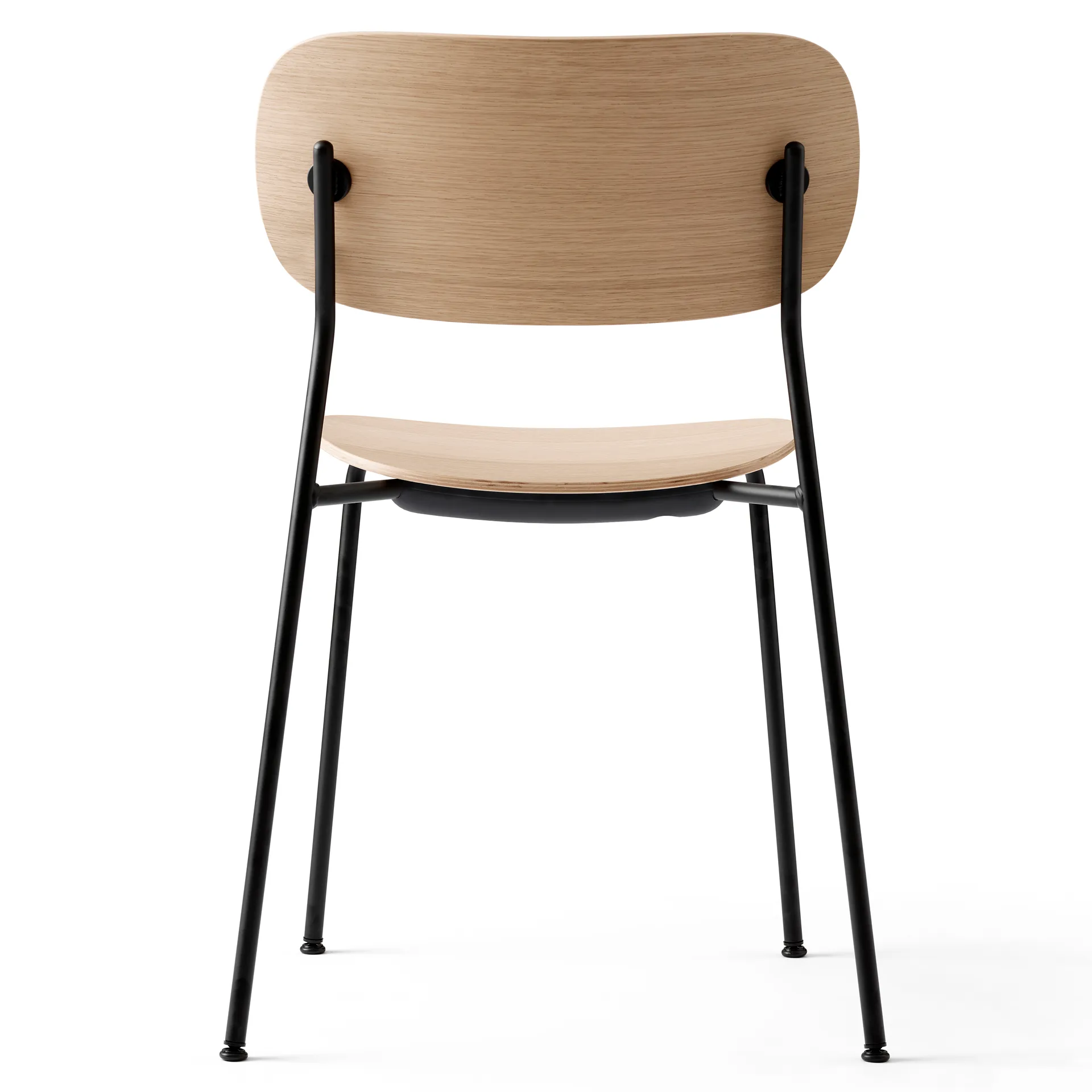 Co dining chair black legs, Oak Audo Copenhagen