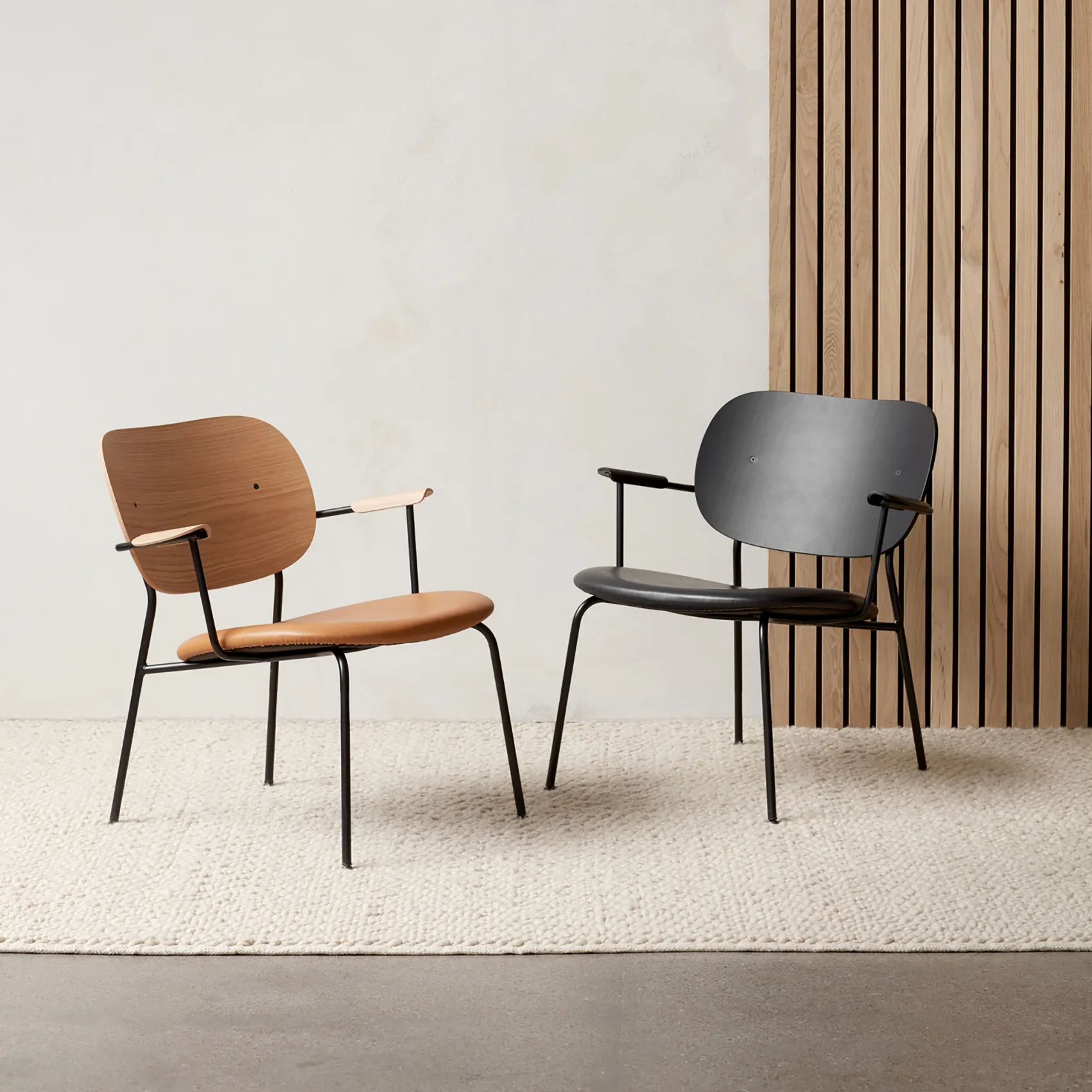 Co lounge chair, Black oak Audo Copenhagen