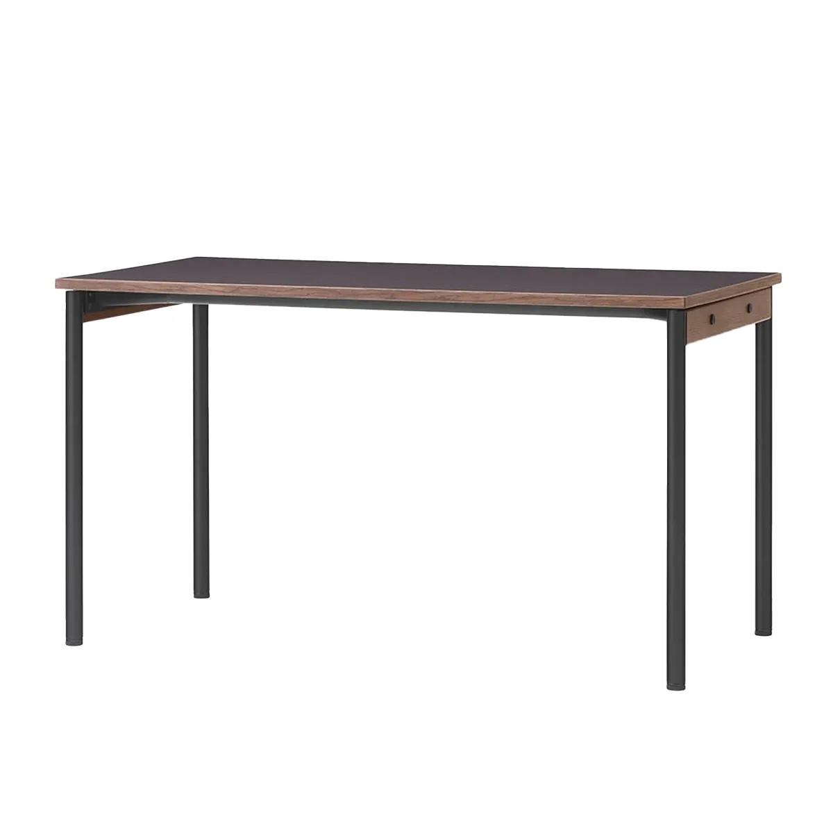 Audo Copenhagen Co Table conference table 140x70cm Black, laminate terra