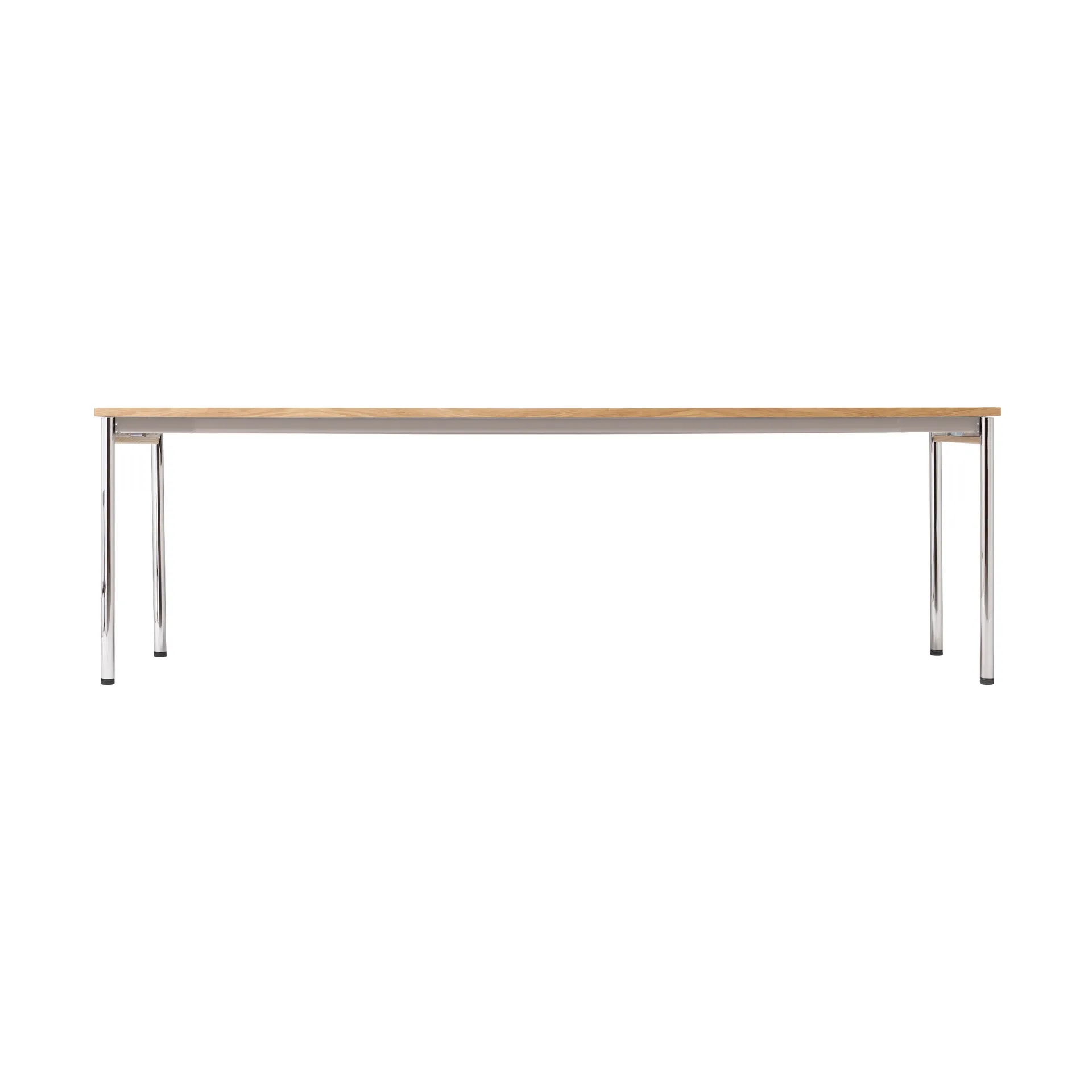 Co Table conference table 240x100cm, Chrome, laminate creme Audo Copenhagen