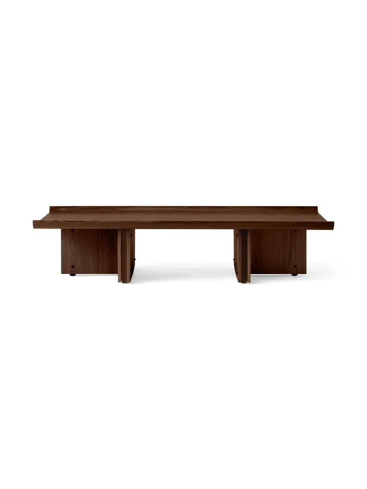Conrad Lounge Table Oak - Dark stained oak, 149x74 cm - Audo Copenhagen