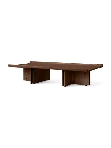Conrad Lounge Table Oak - Dark stained oak, 149x74 cm - Audo Copenhagen
