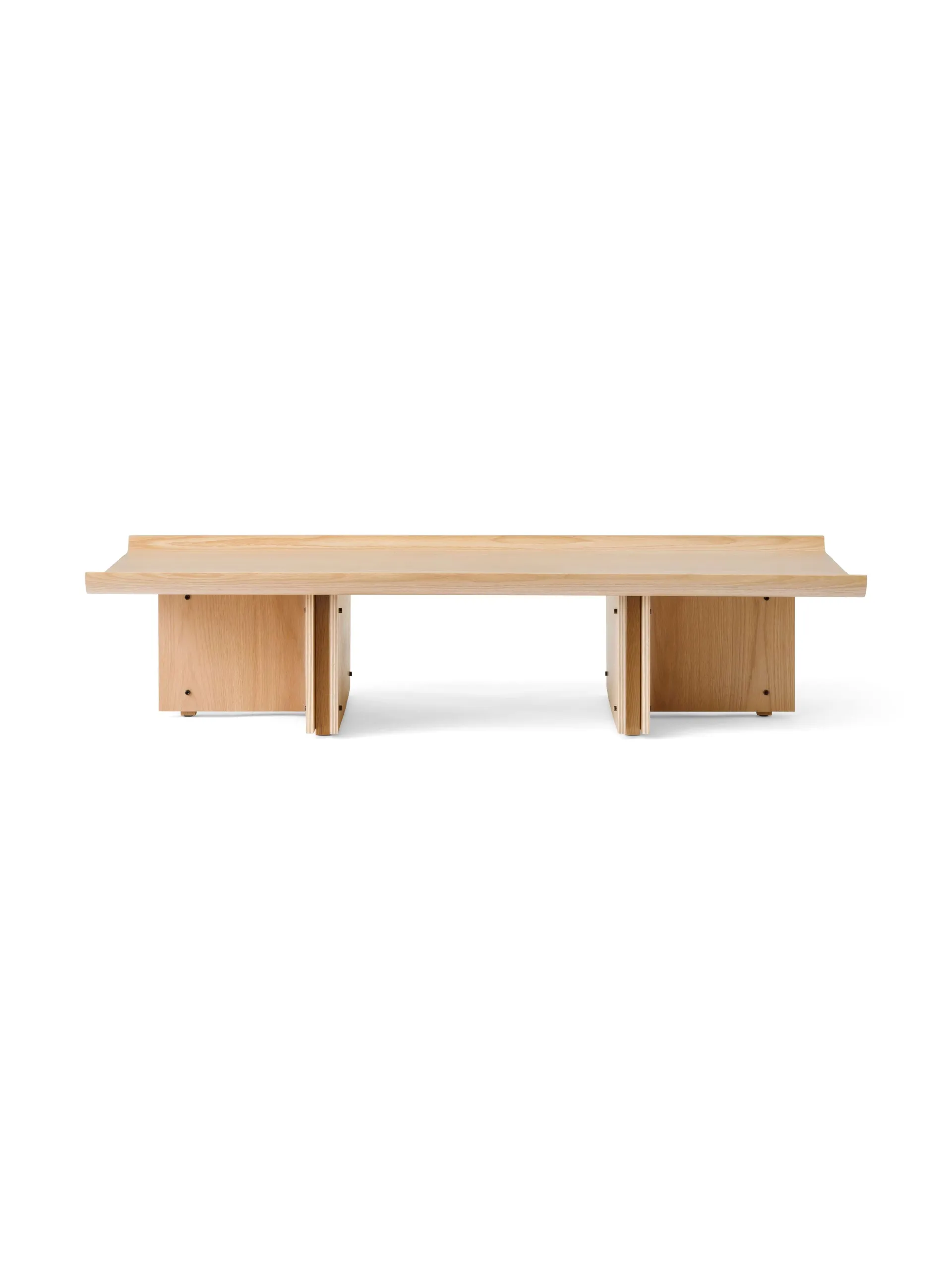 Conrad Lounge Table Oak, Natural oak, 149x74 cm Audo Copenhagen