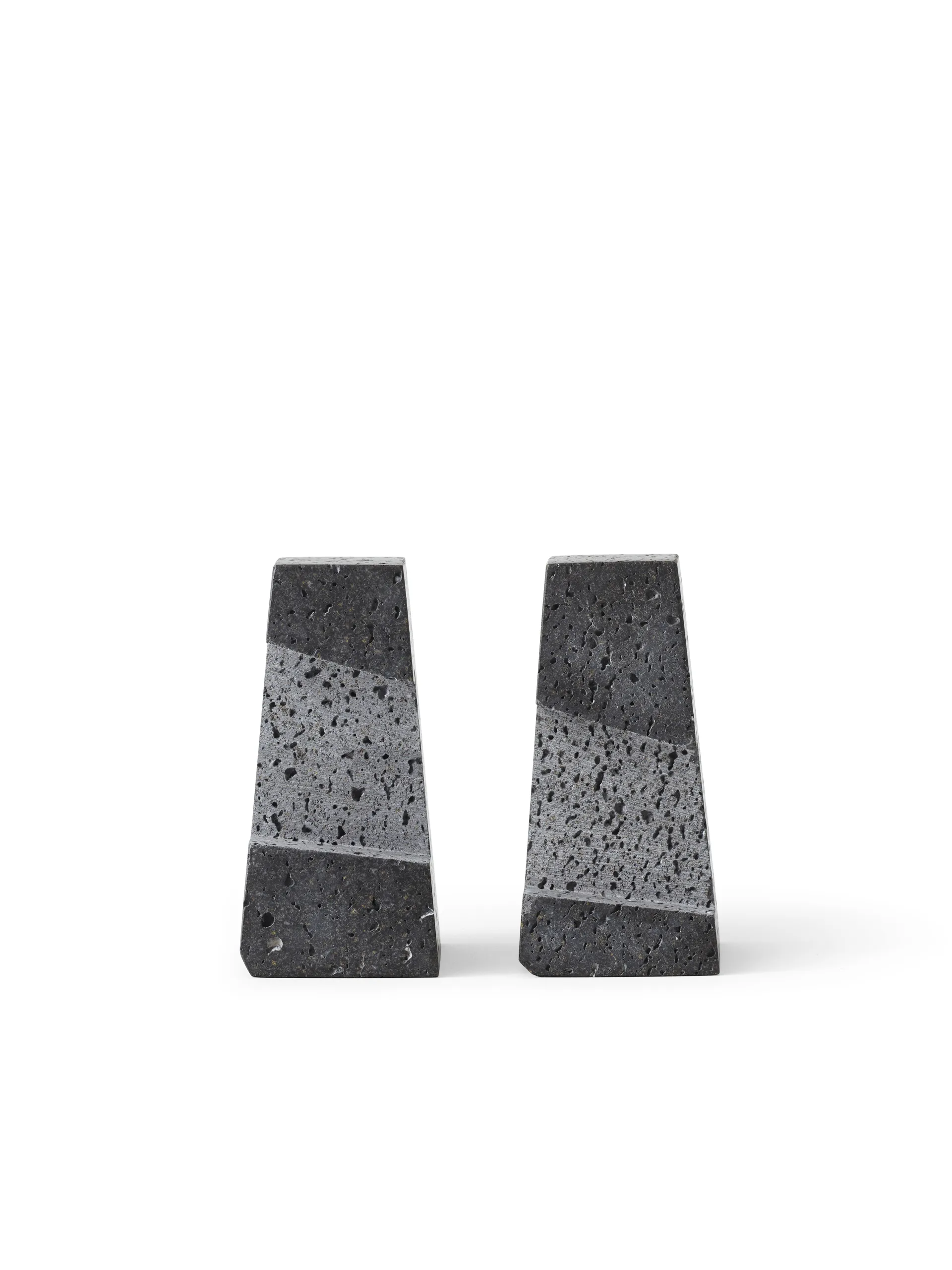 Converge bookends, Lava stone Audo Copenhagen