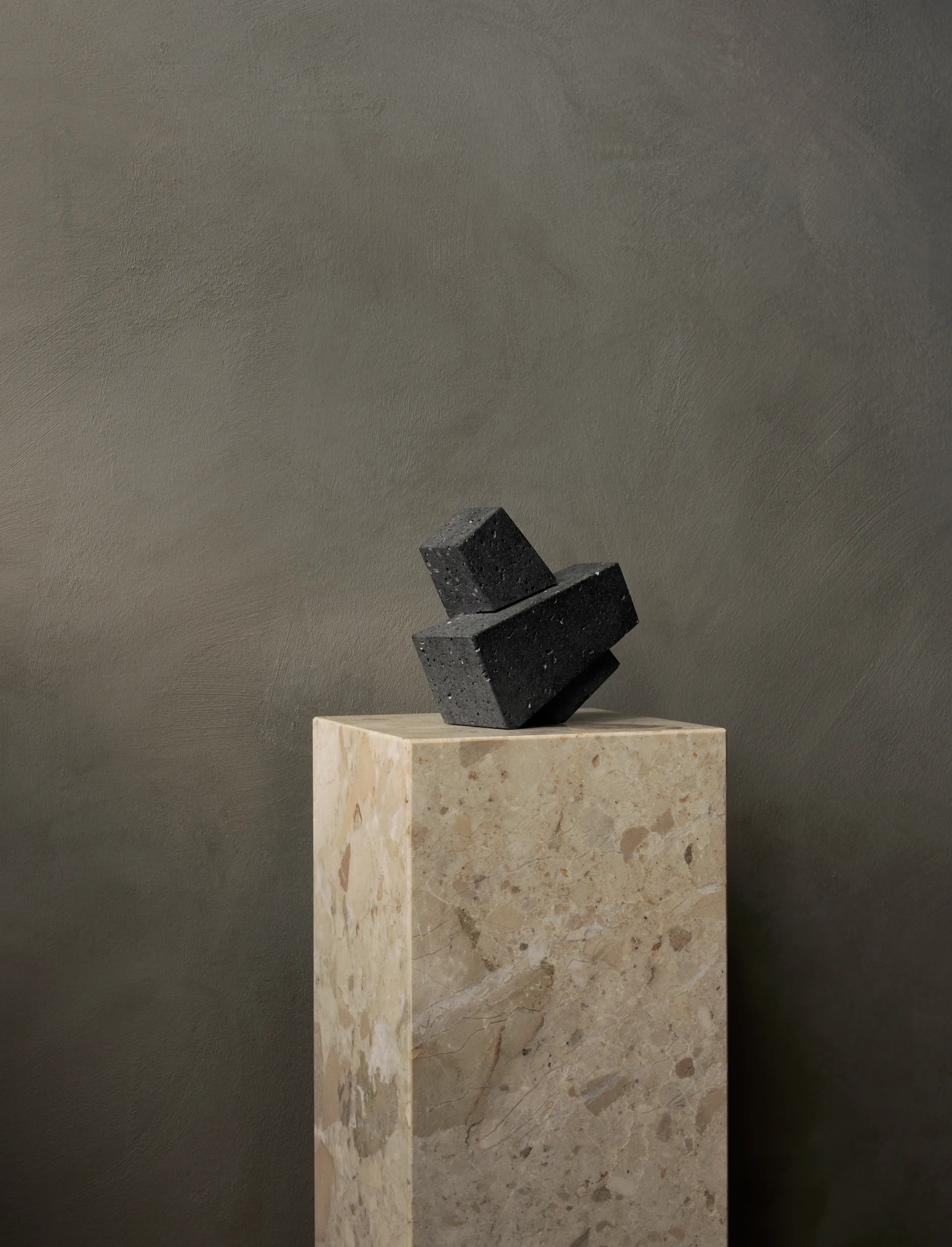 Converge bookends, Lava stone Audo Copenhagen