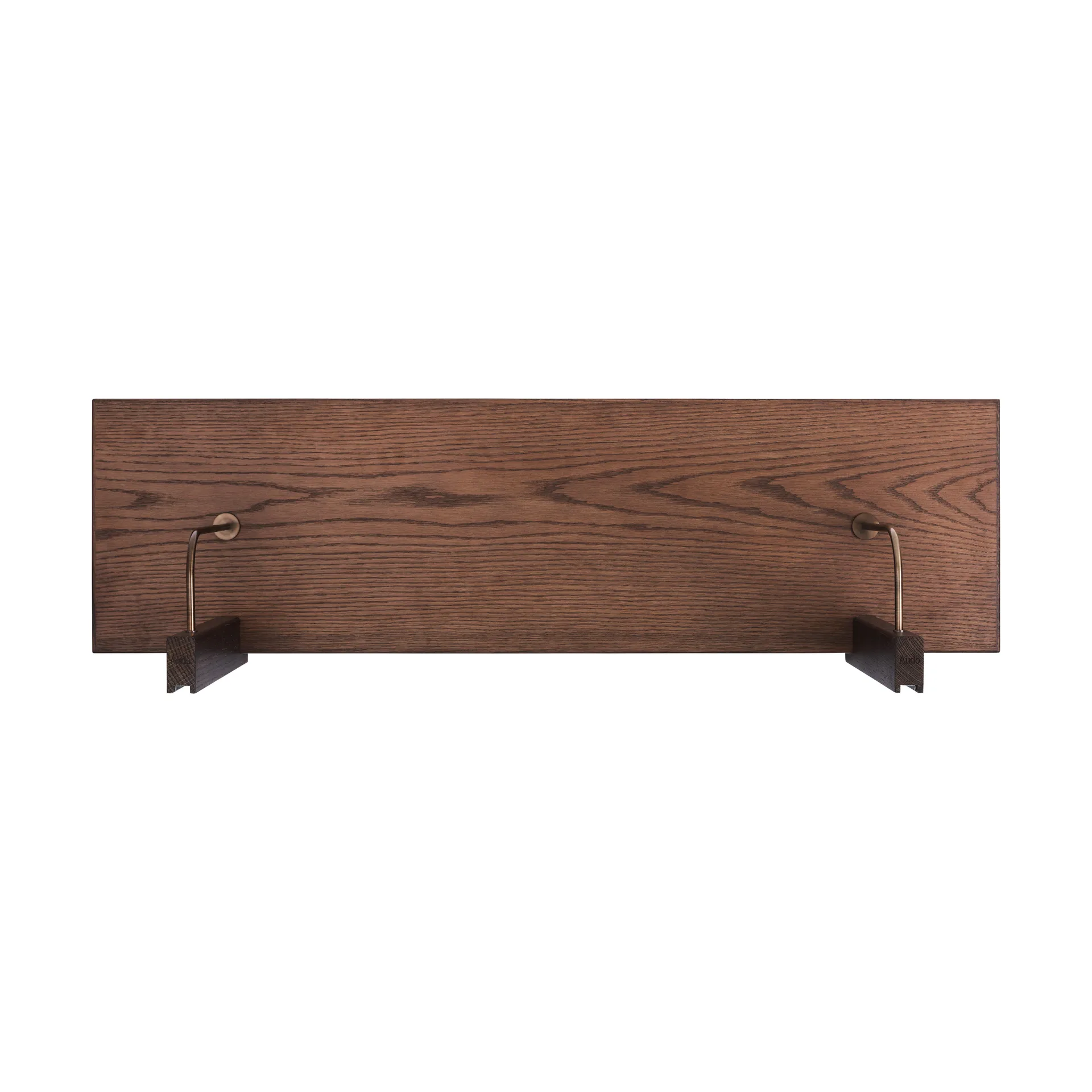 Corbel shelf 100x30cm, Dark stained oak Audo Copenhagen