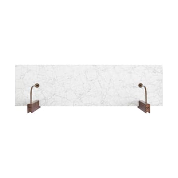 Corbel shelf 100x30cm - Marble carrara - Audo Copenhagen