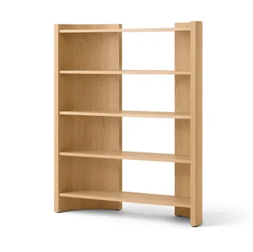 Crescent shelf - Untreated oak, 150x173 cm - Audo Copenhagen