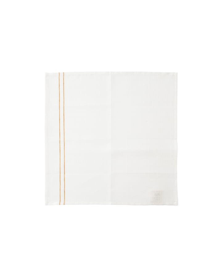 Cressida linen napkin 45x45 cm, Ochre Audo Copenhagen