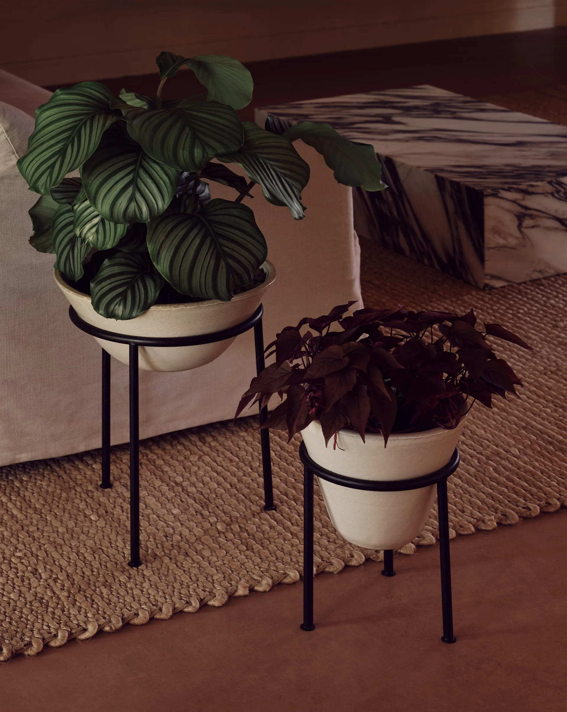 Daiza flower pot Ø35x45 cm, Ivory Audo Copenhagen