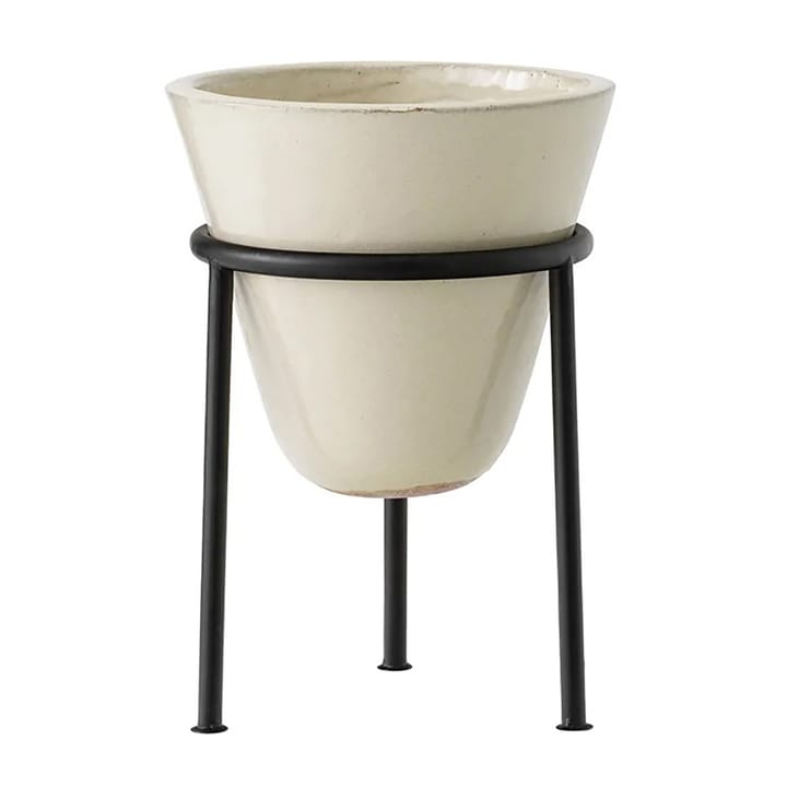 Daiza flower pot with st Ø25x35 cm - Ivory - Audo Copenhagen